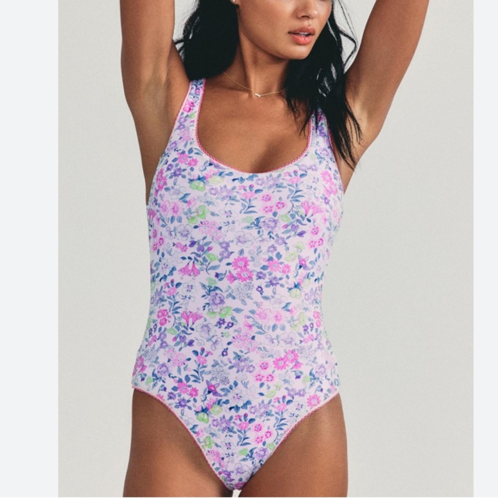 LoveShackFancy Bathing Suit Size M